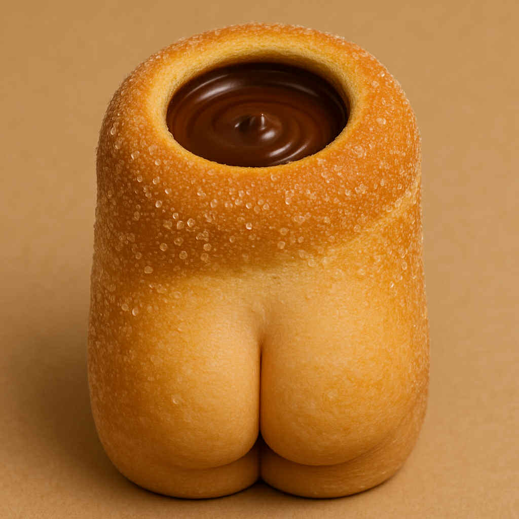 Budějovický prdelník těsto a pivo