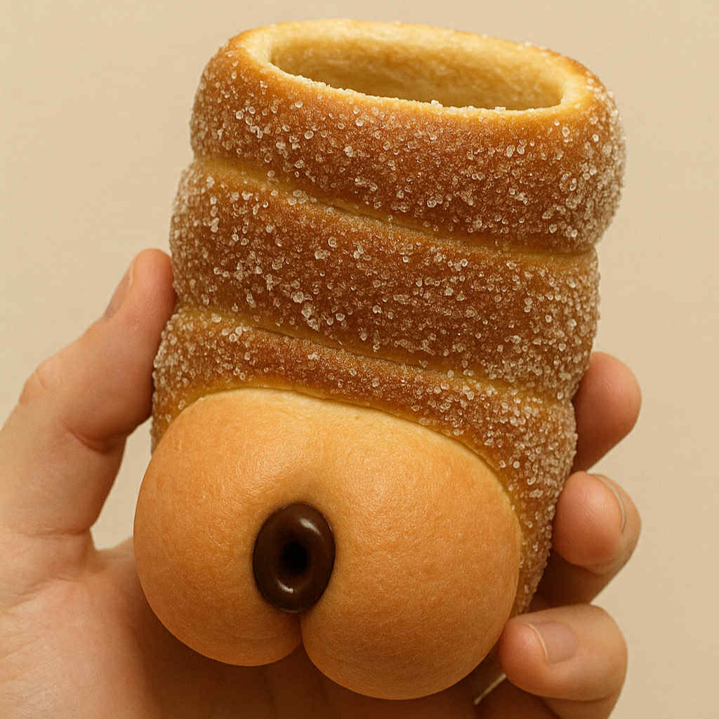 Originální Budějovický PRDELNÍK s čoko dírkou